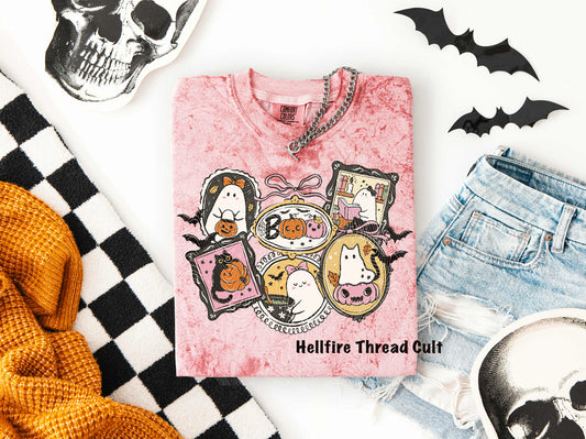 Ghostie frames Color blast tee
