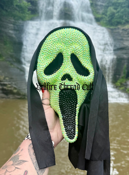 Rhinestone mask