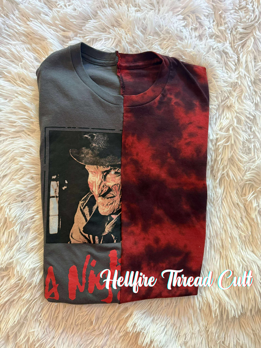 Medium split tee upcycle