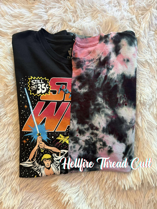 Medium split tee upcycle